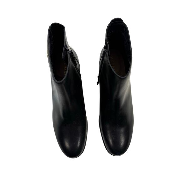 Cole Hann Jolie Buckle Leather Bootie in Black Size 8 - Picture 4 of 8